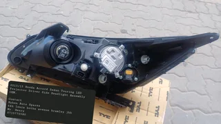 2013/15 Honda Accord Sedan Touring LED Projector Driver Side Headlight Assembly OEM.