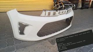 Kia Pegas Front Bumper Fits cars from 2021 to Current.Contact Ryhen Auto Spares 646 louis botha aven