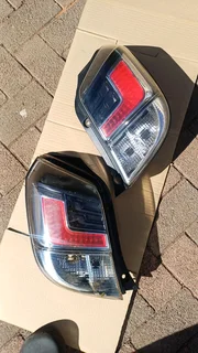 Toyota agya left and right Taillights. Contact Ryhen Auto Spares 646 louis botha avenue bramley jhb