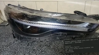 TOYOTA COROLLA CROSS 2021-2023 LED R.H.S HEADLIGHT ( ORIGINAL ) Contact Ryhen Auto Spares 646 louis