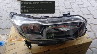 Led Headlight / Headlamp Assembly Rh Fits For Honda Amaze 2018 On.contact Ryhen Auto Spares 646 Loui