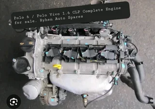 Polo 6 / Polo Vivo 1.6 CLP Complete Engine for sale. Ryhen Auto Spares