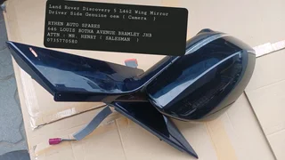 Land Rover Discovery 5 L462 Wing Mirror Driver Side Genuine Oem ( Camera  )ryhen Auto Spares 646 Lou