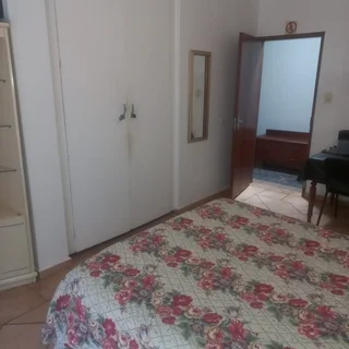 Furnished bedroom at a house