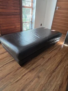 Coricraft Ottoman--Dark Brown