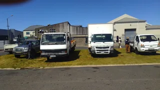 Truck with driver for hire