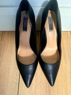 Black Steve Madden Stiletto Heels - Used - Size 8
