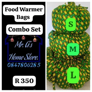 Food Warmer Bags Combo Set
