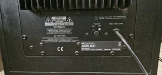 Bowers &amp; Wilkins ASW600 active sub