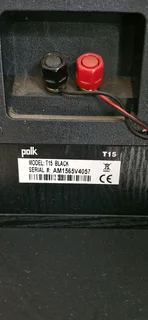 Polk Audio surround sound speakers