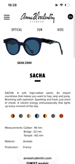 Sunglasses. Ann et Valevtin. Brand new