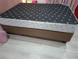 Double Bed (Base and Mattress)