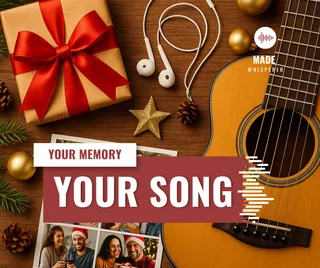 Custom Songs &amp; Photo Video Keepsakes – Perfect Year-End &amp; Christmas Gifts!