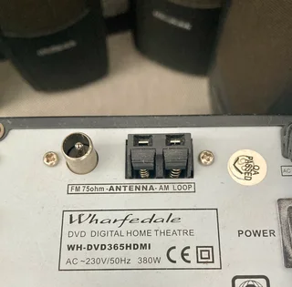 Wharfedale Digital Home Theatre Dolby Surround Speakers and Receiver