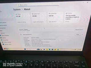 Asus zenbook core i5 11th gen 512ssd 8gig ram Oled display battery 12&#43; in very good condition.