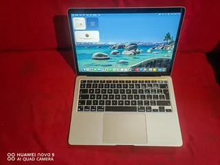 Clean Macbook Air M1 256ssd 8gig ram battery 9hrs+ no dents or scratches.