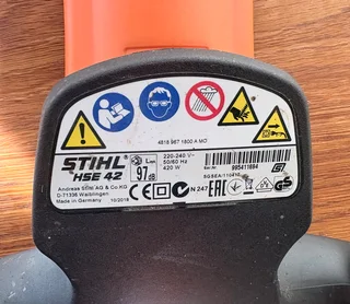 Stihl 42 Electric Hedgetrimmer