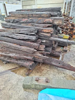 RAILWAY SLEEPERS for GARDEN USE