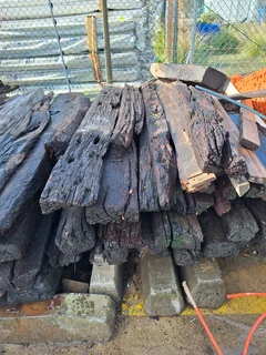 RAILWAY SLEEPERS for GARDEN USE