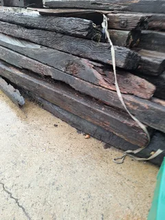 RAILWAY SLEEPERS for GARDEN USE