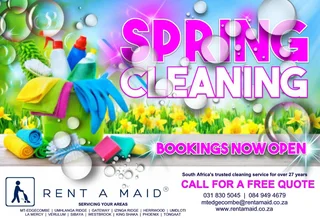 Rent A Maid - Mt Edgecombe, Umhlanga Ride, Umdloti &amp; Surrounding