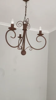 Rustic Chandeliers - 6 Pieces