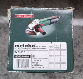 Metabo Angle Grinder