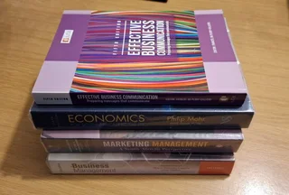 Varsity College BCom First Year Textbooks