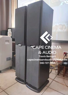 Polk Audio RT1000i powered floorstanders with top midrange speakers and built in active subwoofer,mi