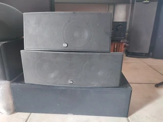 Centre channel speakers from Boston,AR,KEF,Mission, Eltax and MILler Kreisel.prices ranges from R500