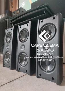 Polycom LCR speakers in immaculate condition.4 ohms speakers 120 watts RMS each with quality sound a