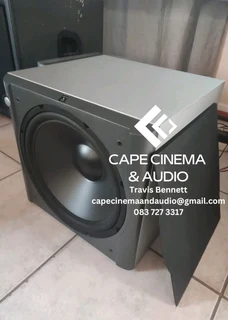 Jamo D-6SUB 15 inch 400 watt RMS 1200 watt peak active subwoofer with house shaking deep bass.This s