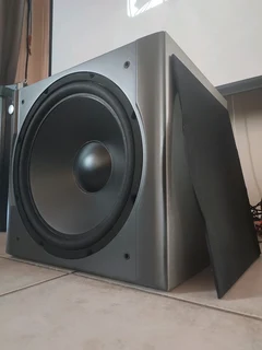 Jamo D-6SUB 15 inch 400 watt RMS 1200 watt peak active subwoofer with house shaking deep bass.This s