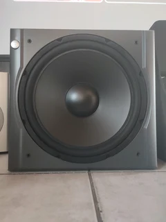 Jamo D-6SUB 15 inch 400 watt RMS 1200 watt peak active subwoofer with house shaking deep bass.This s