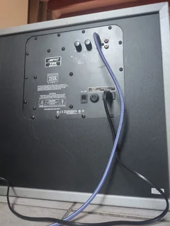 Jamo D-6SUB 15 inch 400 watt RMS 1200 watt peak active subwoofer with house shaking deep bass.This s