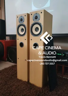 Tannoy mercury MX3 light maple floorstanding speakers in excellent condition with quality bass and c