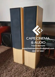 Tannoy mercury MX3 light maple floorstanding speakers in excellent condition with quality bass and c