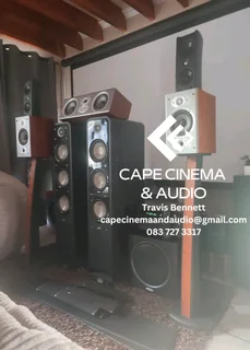 Polk Audio 7.1 surround sound system with Integra 7.2 HDMI ARC amplifier with remote and comes with