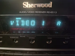 Jamo 5.1 surround sound system with Sherwood 5.1 HDMI 100 watt per a channel and comes with remote a