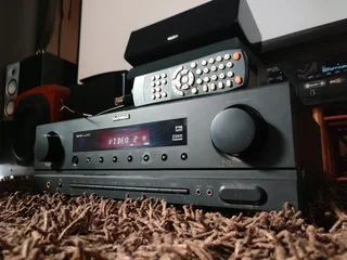 Sherwood RD-6502 surround sound amplifier 125 watts per a channel and comes with remote in immaculat