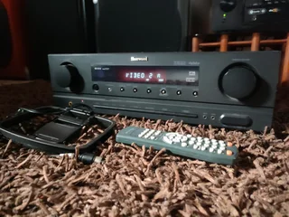 Sherwood RD-6502 surround sound amplifier 125 watts per a channel and comes with remote in immaculat