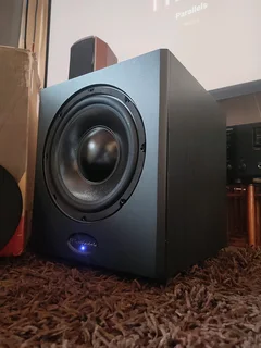 Wharfedale WH-S10E active 10 inch 150 watt RMS 300 watt peak subwoofer with hard hitting bass perfec
