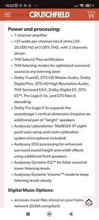 Onkyo TX-NR809 HDMI ARC 9.2 receiver amplifier at 135 watts per a channel with remote in excellent c