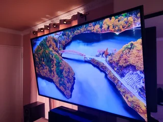 LG 65 inch 4k TV Model-65UJ630V in great condition with outstanding picture quality and comes with r