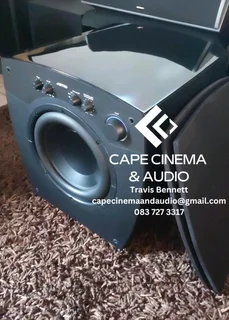 Jamo C80 SUB active dual 10 inch 1800 watt RMS 4200 watt peak subwoofer in immaculate condition with