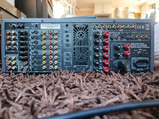 Nad T753 surround sound 6.1 amplifier with Nad T514 DVD player and remote in immaculate condition pe