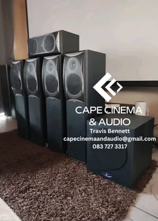 Onkyo 7.1 amplifier with Dvd player and JPW 5.1 floorstanding set with Wharfedale 10 inch 300 watt p