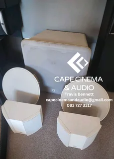 Boston 4.1 speaker set with 10 inch 150 watt RMS 300 watt peak subwoofer and PSB dipole and Boston c