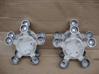 AUDI 5 STAR PATTERN  HUBCAPS