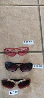 ladies No Name Sunglasses Price: R20:00 Each (Plain Sunglasses)